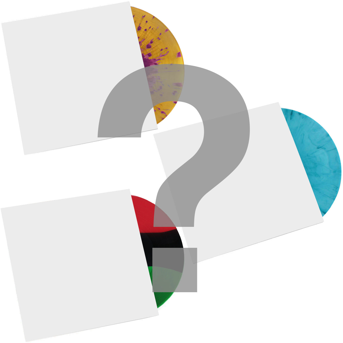 Mystery Colored Vinyl 3-Pack